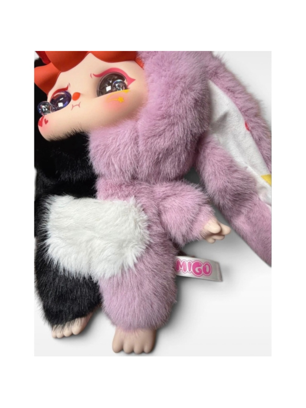 MIGO 400% Secret Hidden Bunny Doll Give Yourself A Hug TOP TOY Baby Three Plush - Picture 4 of 6